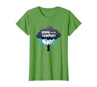 I Am The Storm: Born from The Tempest Inspirational Art T-Shirt, Women, Grass, XXL