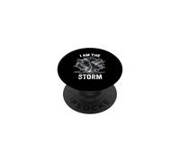 I Am The Storm Chasing Tornado Chaser Hurricane Weather PopSockets Adhesive PopGrip