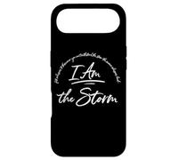 I am the Storm Quote Strong Powerful Bold Shirt Women Grit Case for iPhone Air