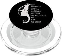 I am the Storm Shirt They Whispered to Her Tee Stronger PopSockets PopGrip for MagSafe