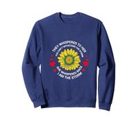 I Am the Storm Sunflower Hippie I Am the Storm Sweatshirt