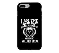 I Am The Storm They Prayed Against Nahum 17 Faith Scripture Case for iPhone 7 Plus/8 Plus