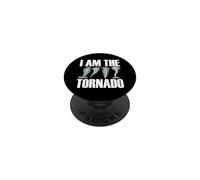 I Am The Storm Twister Tornado Hurricane Meteorologist PopSockets Adhesive PopGrip