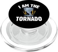 I Am The Storm Twister Tornado Hurricane Meteorologist PopSockets PopGrip for MagSafe