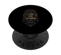 I Am The Storm Witchy Celestial Women Empowering Spirit PopSockets Adhesive PopGrip