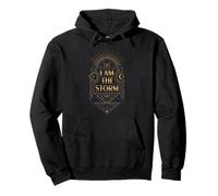 I Am The Storm Witchy Celestial Women Empowering Spirit Pullover Hoodie