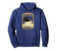 I Am The Tea You Will Be Having Cat Funny British Humor Pullover Hoodie