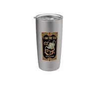 I Am The Tea You Will Be Having Sarcastic British Novelty Stainless Steel Insulated Tumbler