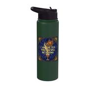 I Am The Tea You Will Be Having Sarcastic British Saying Stainless Steel Insulated Water Bottle