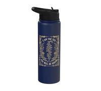 I Am The Tea You Will Be Having Vintage Botanical Serpent Stainless Steel Insulated Water Bottle