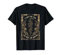 I Am The Tea You Will Be Having Vintage Botanical Serpent T-Shirt