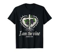 I Am The Vine John 15:5 Christian Street Art Men's & Women's T-Shirt