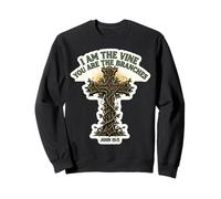 I Am The Vine You Are The Branches Christian Bible Verse God Sweatshirt