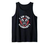 I Am The Warranty Funny Car and Workshop Design Tank Top