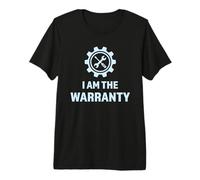 I Am The Warranty Funny Car Mechanic Auto Shop Premium T-Shirt