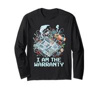 I Am The Warranty PC Builder IT Tech Circuit Long Sleeve T-Shirt