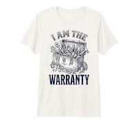 I Am The Warranty Retro Toolbox Mechanic Handyman Premium T-Shirt