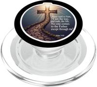 I Am The Way And The Truth And The Life John 14:6 Verse PopSockets PopGrip for MagSafe