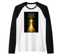 I Am The Way, The Truth, and The Life Powerful John 146 Raglan Baseball Tee