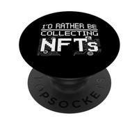 I Am Then Time Nft'S Collecting PopSockets Adhesive PopGrip