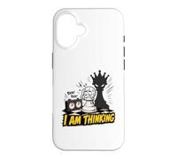 I Am Thinking Funny Chess Pawn Strategy Game Case for iPhone 16