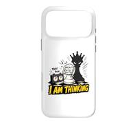 I Am Thinking Funny Chess Pawn Strategy Game Case for iPhone 17 Pro Max