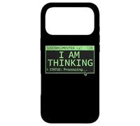 I Am Thinking Programmer Developer Coding Status Processing Case for iPhone 17 Pro Max