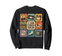I Am This Old Analog Era Entertainment And Classic Devices Sweatshirt
