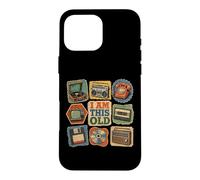I Am This Old Analog Media Collection Retro Tech Memories Case for iPhone 16 Pro Max