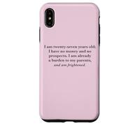 I Am Twenty Seven and Am Frightened Pride and Prejudice Case for iPhone XS Max