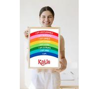 I Am Unstoppable - Kids Positive Affirmation Print