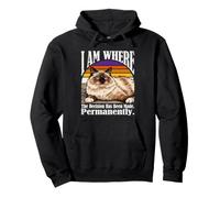 I Am Where The Decision Has Been Made Permanently Pullover Hoodie