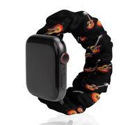 I Am Your Father Guitar Music Scrunchie Watch Bands Soft Elastic Replacement Wristband Compatible with Apple Watch 42mm/44mm