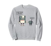 I am your father nooo floppy disk USB Funny IT Tech Humor Sweatshirt