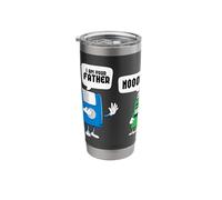 I Am Your Father USB Floppy Disk Software Developer Coding Stainless Steel Insulated Tumbler