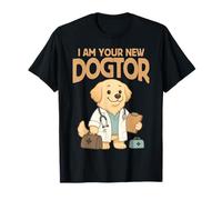 I Am Your New Dogtor Funny Doctor Dog Golden Retriever Lover T-Shirt