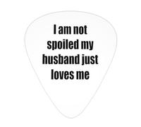 I AmSpoiled My Husband Just Loves Me Guitar Picks Plectrums For Guitar Bass 12 Pack