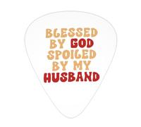 I AmSpoiled My Husband Just Loves Me Guitar Picks Plectrums For Guitar Bass 12 Pack