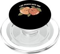 I Ap-Peach-Iate You Cute Funny Kawaii Pun Valentine PopSockets PopGrip for MagSafe