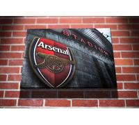 I Art Box Arsenal Stadiam Logo Football Gallery Framed Canvas Art Print