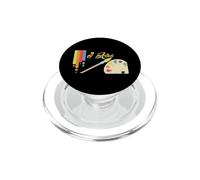I Arted Paint Palette and Brushes Artist Funny Art Teacher PopSockets PopGrip for MagSafe