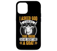 I Asked God For A True Friend So He Sent Me A Goat Case for iPhone 12/12 Pro