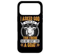 I Asked God For A True Friend So He Sent Me A Goat Case for iPhone 17 Pro Max