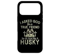 I asked God for a true Friend so he sent me a Husky Dog Case for iPhone 17 Pro Max