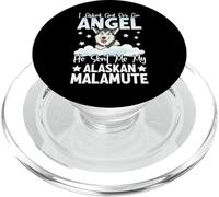 I Asked God For An Angel He Sent Me My Alaskan Malamute PopSockets PopGrip for MagSafe