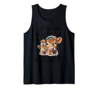 I Asked God Partner in Crime He Sent Me My Smartass Daughter Tank Top