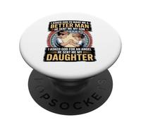 I Asked God To Make Me A Better Man He Sent Me My Son PopSockets Adhesive PopGrip