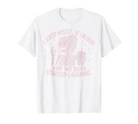 I Asked Myself If I'm Ok and We Both Started Laughing Meme Value Graphic T-Shirt, Men, White, M