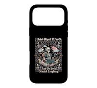 I Asked Myself If Im Ok and We Both Started Laughing Tea Case for iPhone 17 Pro Max