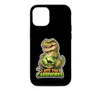 I Ate The Carbivores Funny Vegan Dino Pun Case for iPhone 12/12 Pro
